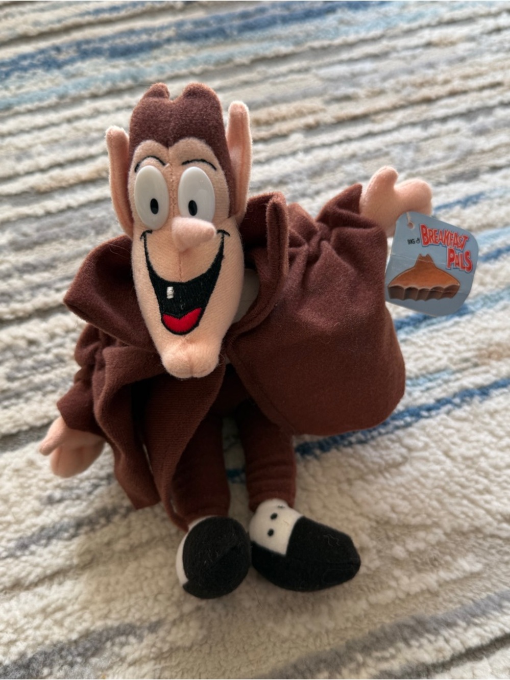 Vintage General Mills Count Chocula Cereal Plush Big G 1997 Breakfast Babies 9"